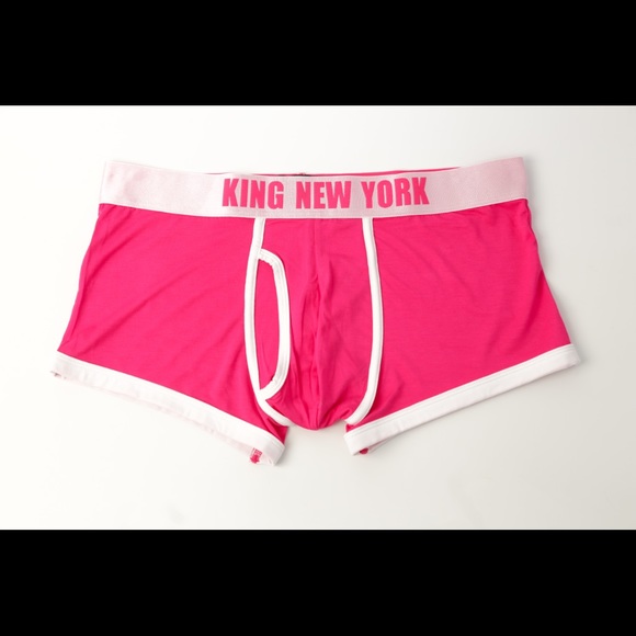 KING NEW YORK , TRUNK , bamboo fabric underwear.(PINK) - Picture 15 of 16